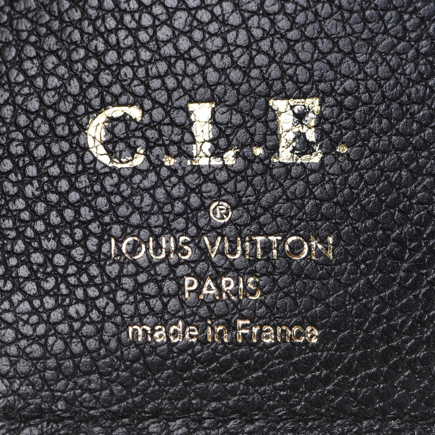 Louis Vuitton Empreinte Compact Curieuse Wallet Black 6 of 9