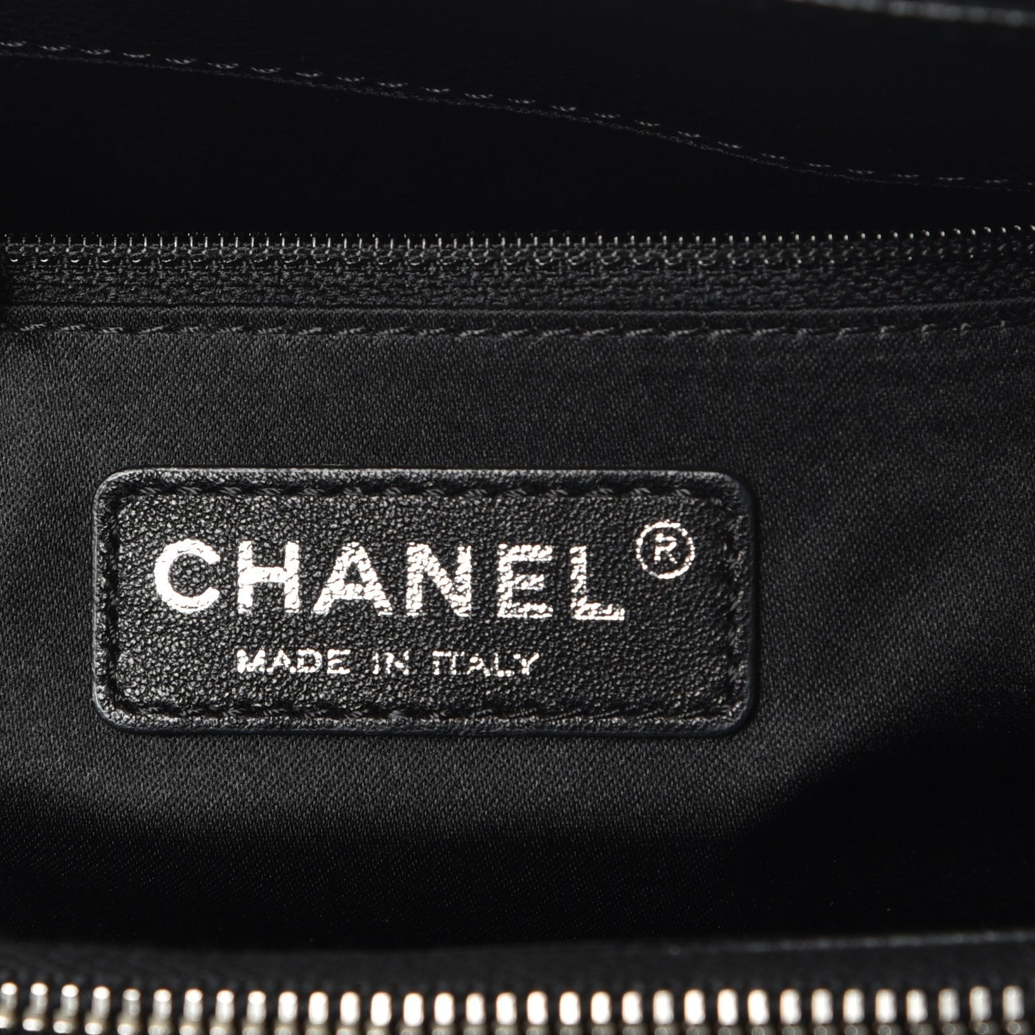 Chanel Caviar Quilted Grand Shopping Tote GST Black 6 of 7