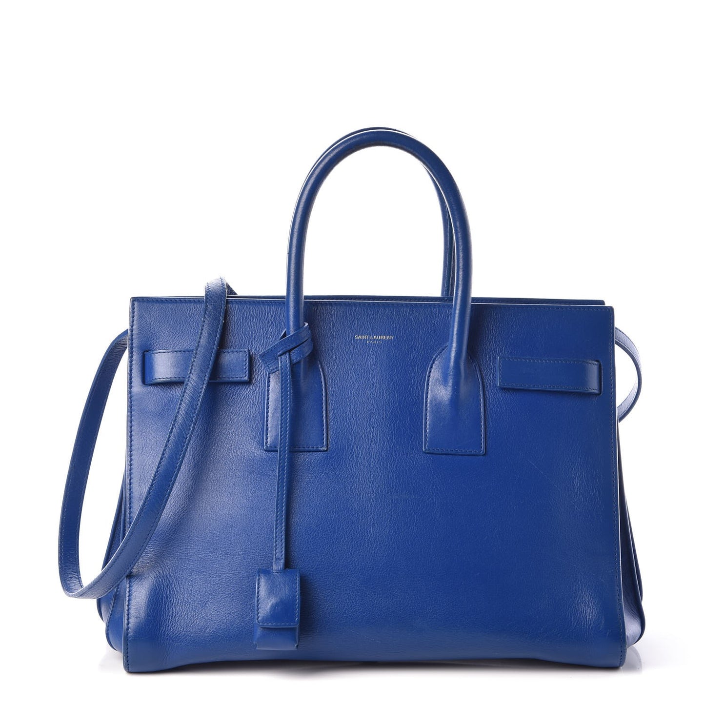 Calfskin Small Sac De Jour Blue Majorelle