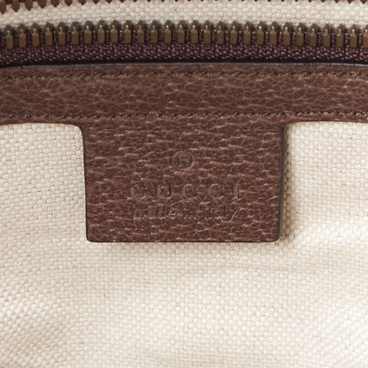 Gucci GG Supreme Monogram Calfskin Web Small Ophidia Day Backpack Beige Ebony New Acero 5 of 9