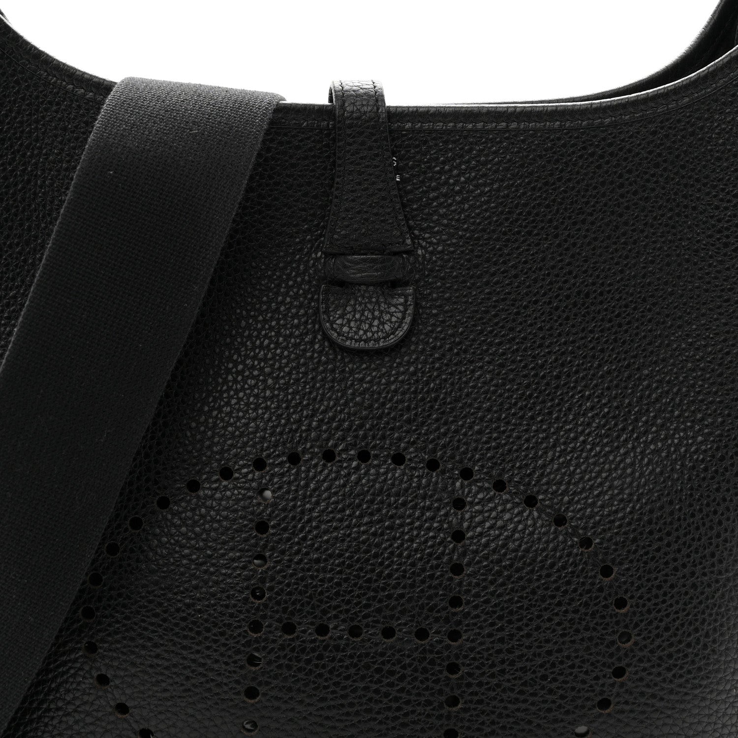 Hermes Taurillon Clemence Evelyne II PM Black 8 of 10