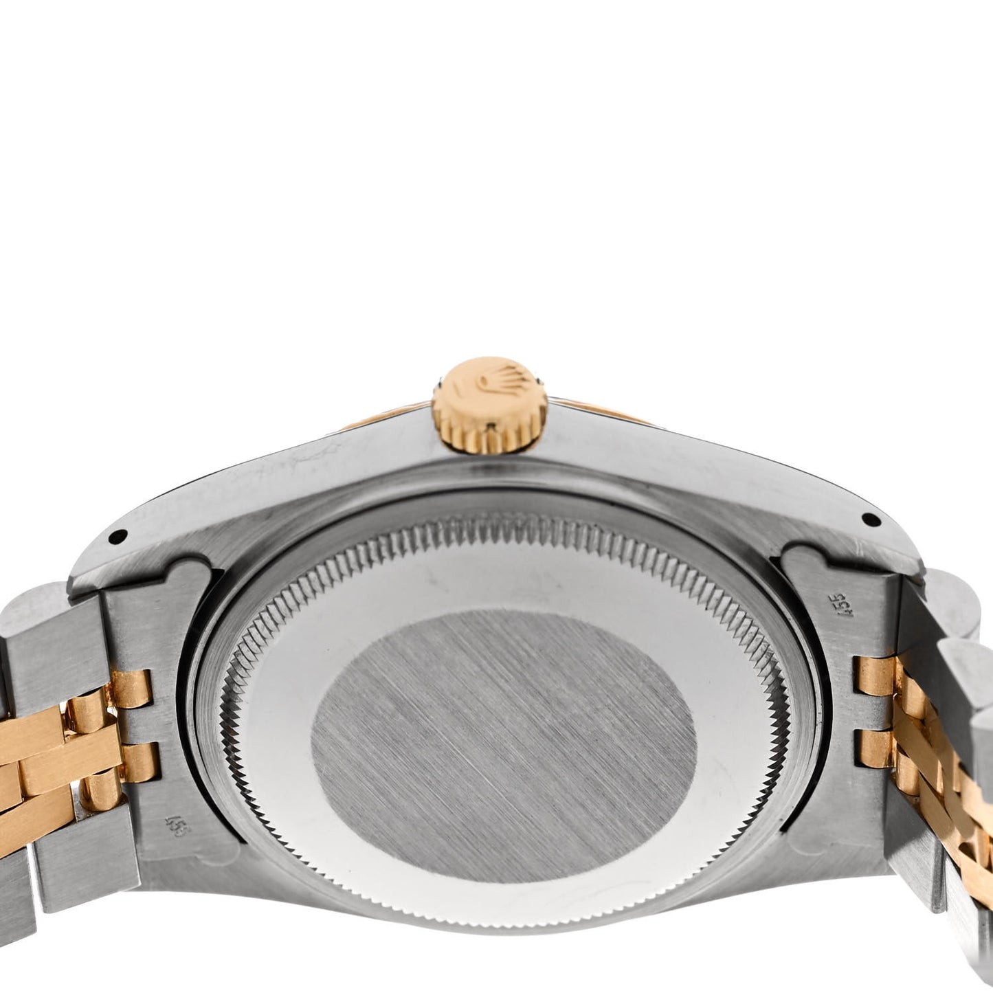 Stainless Steel 18K Yellow Gold Diamond 36mm Oyster Perpetual Datejust Watch Champagne 16233