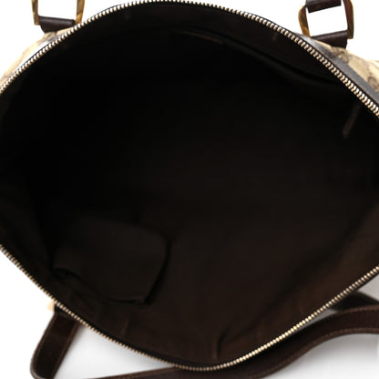 Gucci Monogram Medium Abbey Tote Dark Brown 5 of 14
