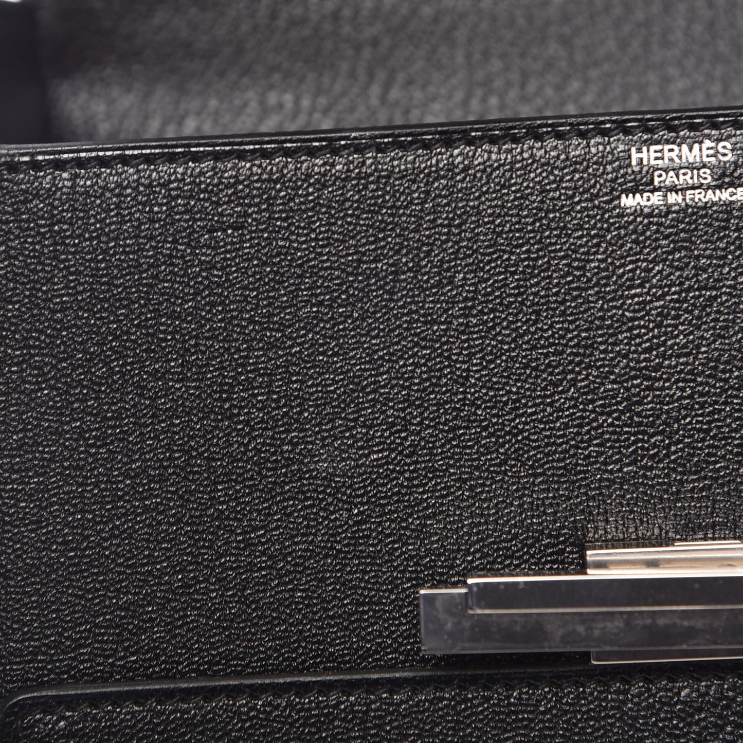 Chevre Mysore Cinhetic Boxy Top Handle Bag Black