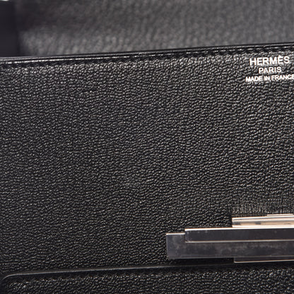 Hermes Chevre Mysore Cinhetic Boxy Top Handle Bag Black 9 of 12