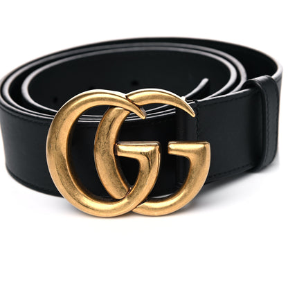 Gucci Calfskin Double G 40mm Belt 105 42 Black 6 of 6