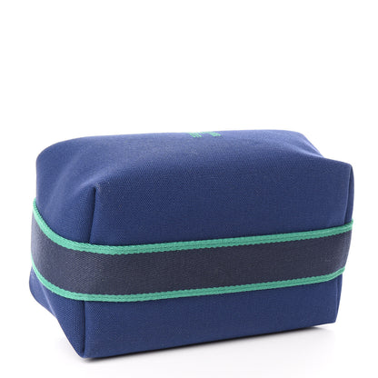 Hermes Canvas Small Bride-A-Brac Pouch Marine 4 of 6