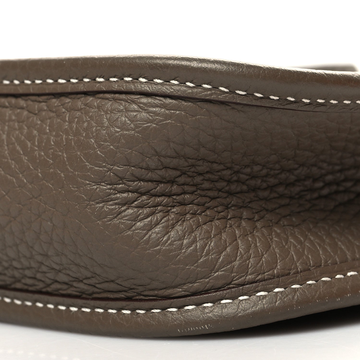 Hermes Taurillon Clemence Evelyne TPM Etoupe 10 of 11
