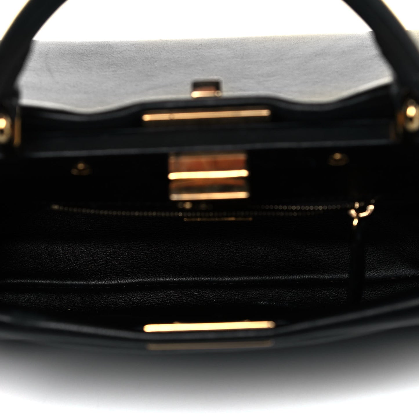 Nappa Mini Peekaboo Iconic Satchel Black