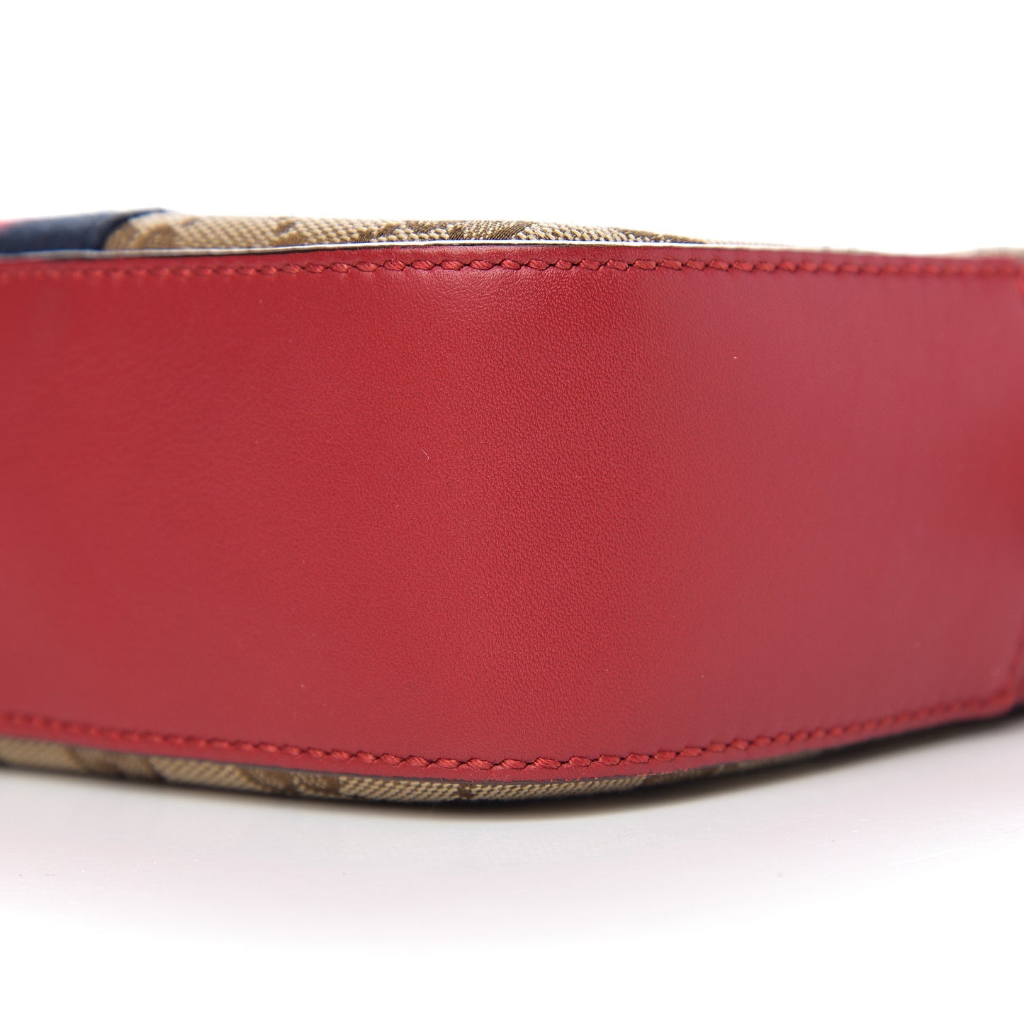 Monogram GG Supreme Web Small Webby Bee Shoulder Red