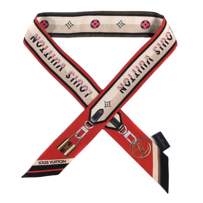 Louis Vuitton Silk Tromp L'œil BB Bandeau Brown 1 of 4