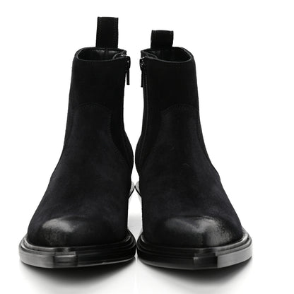 Balenciaga Suede Santiag Western Boots 35.5 Black 2 of 10