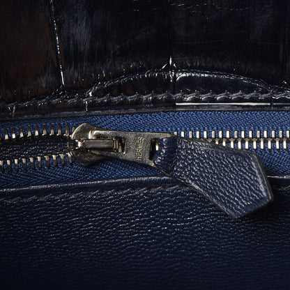 Hermes Shiny Niloticus Crocodile Kelly Sellier 32 24 of 37