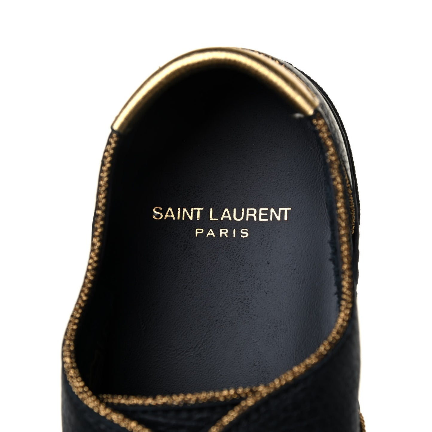Nappa Venice Sneakers 38 Black Gold