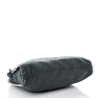 Stella McCartney Shaggy Deer Falabella Fold Over Tote Petroleum 4 of 10
