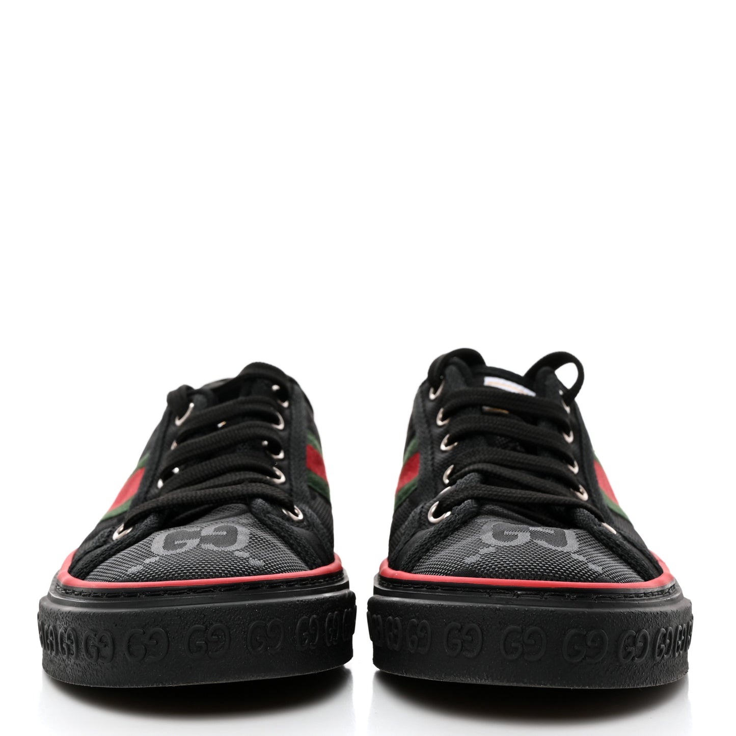 Econyl Nylon Web Monogram Off The Grid Womens 1977 Tennis Sneakers 36.5 Black