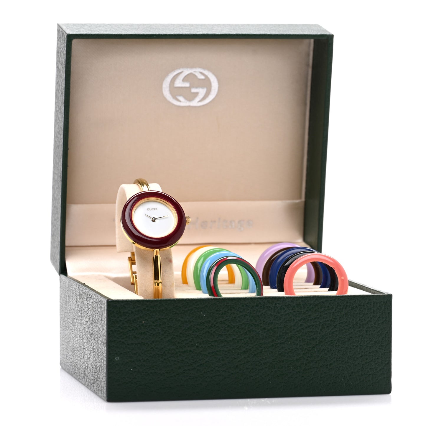 Stainless Steel 26mm Interchangeable Bezel Quartz Watch