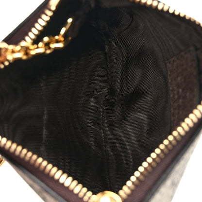 Gucci GG Supreme Monogram Key Case Brown 5 of 9