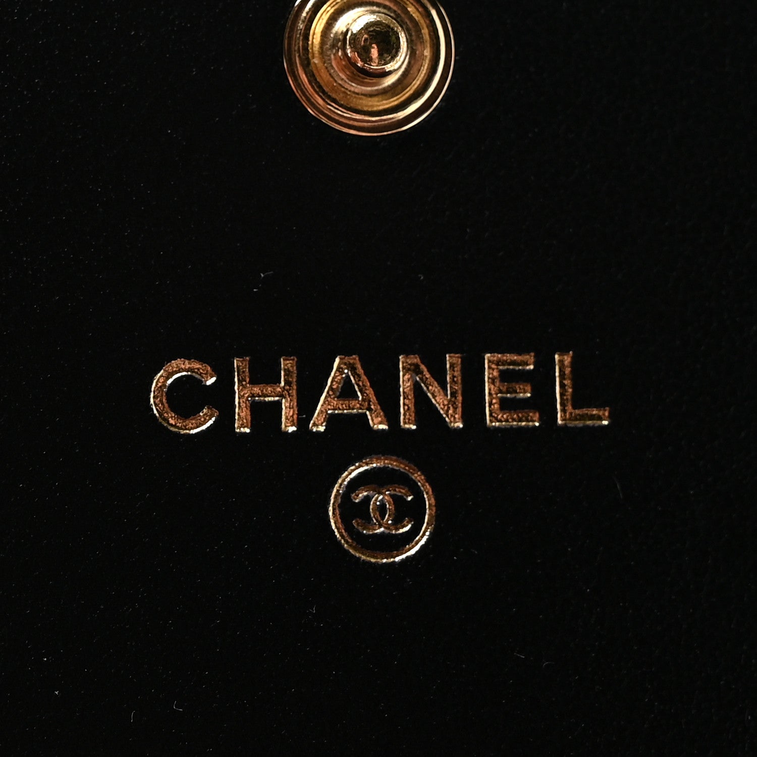 Chanel Shiny Crumpled Calfskin Quilted Chanel 19 Flap Coin Purse With Chain Black 5 of 10