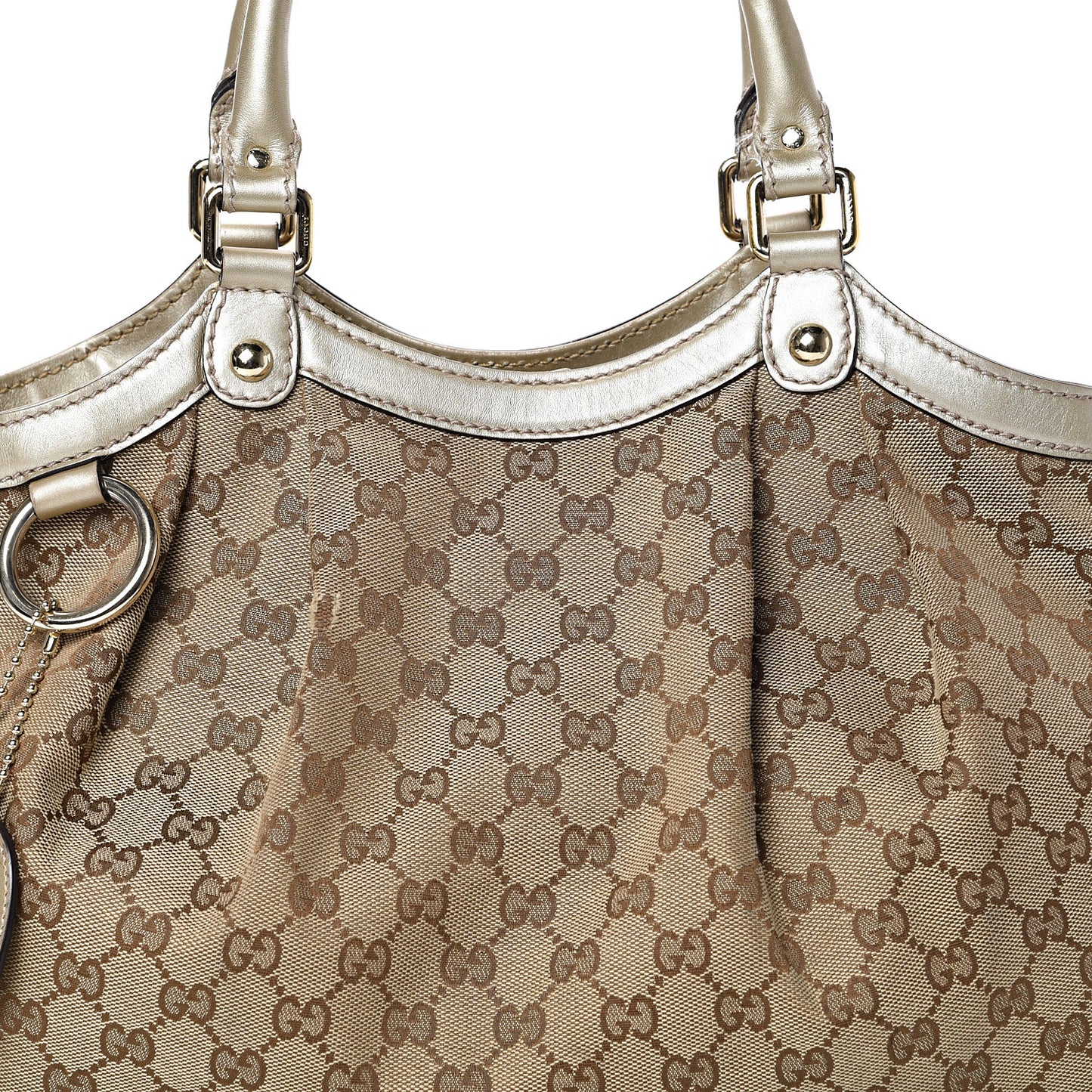 Monogram Medium Sukey Tote Champagne