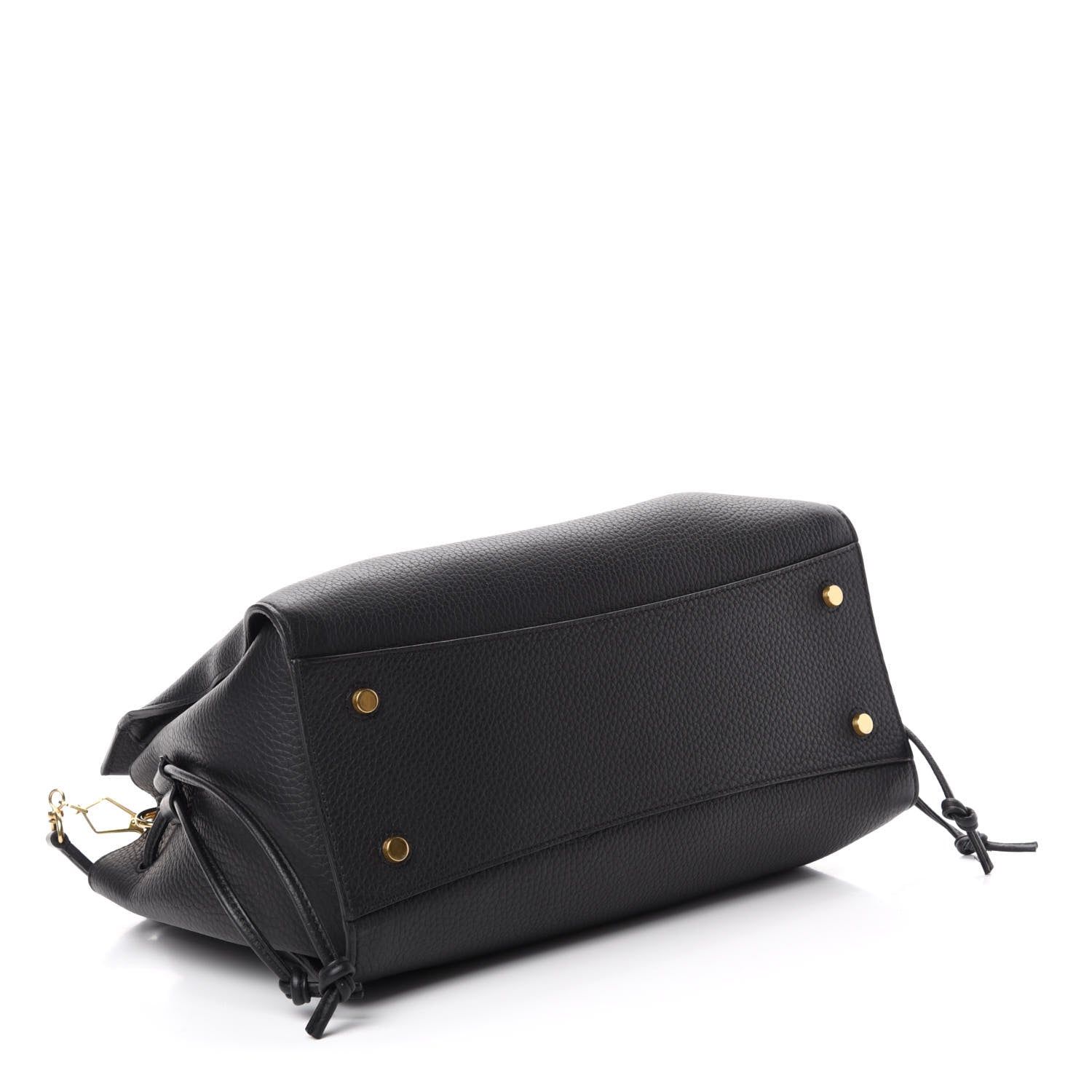Mulberry Heavy Grain Iris Tote Midnight Black 5 of 9