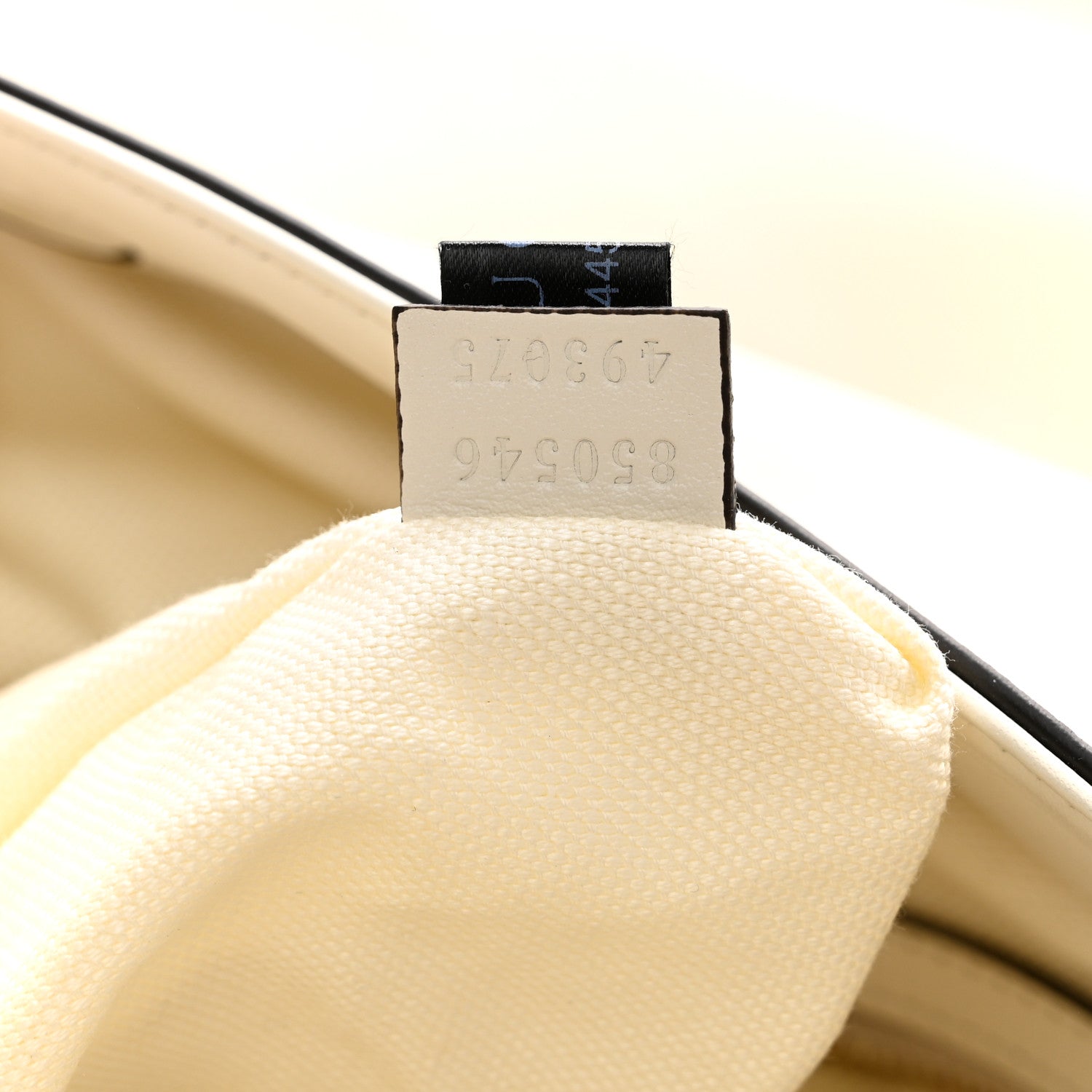 Gucci Calfskin Beatrix Horsebit Large Tote Bag Mystic White 7 of 10