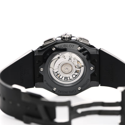 Hublot Ceramic Rubber 45mm Classic Fusion Aerofusion Orlinski Black Magic Automatic Watch Black 525.CS.0170.RX.ORL19 4 of 5