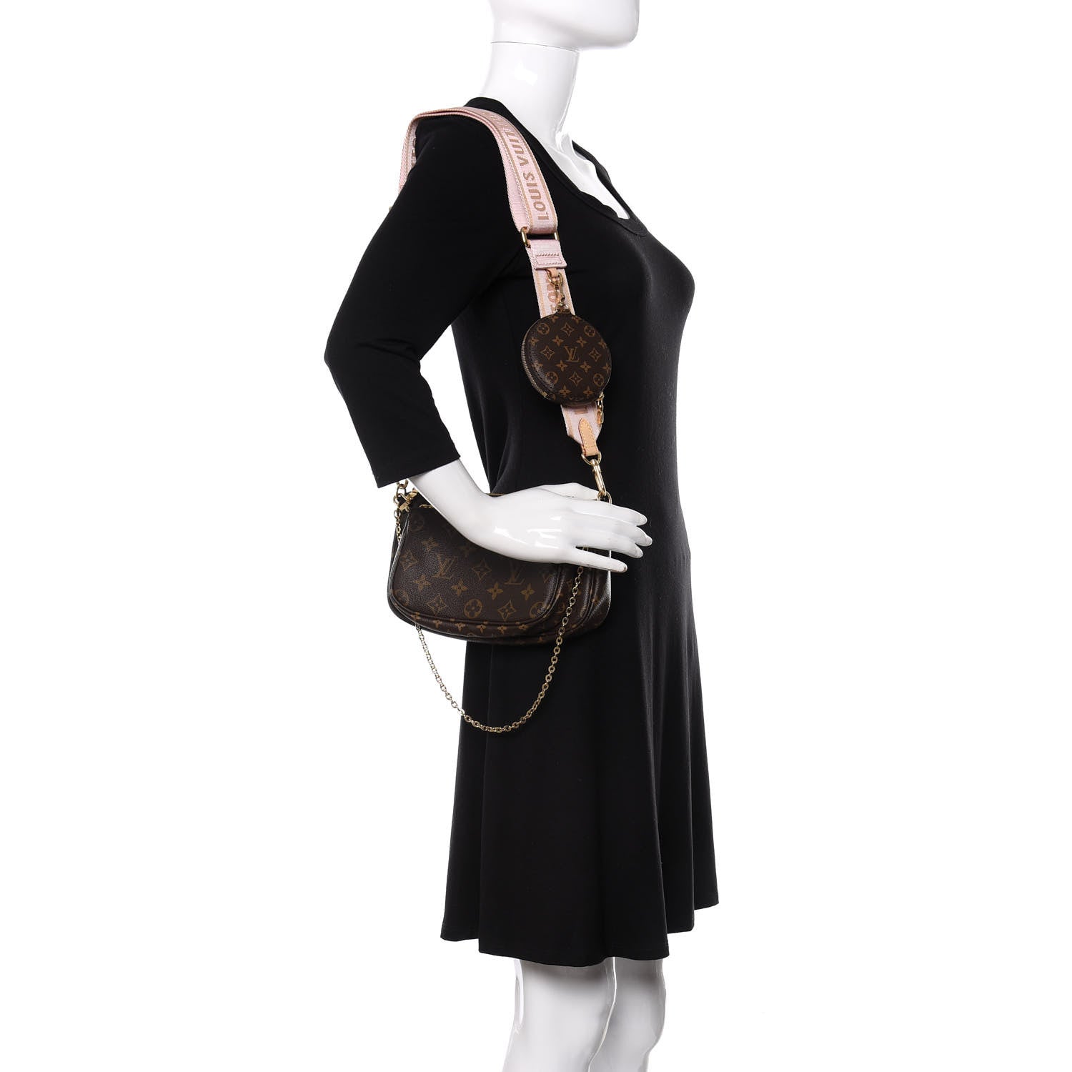 Louis Vuitton Monogram Multi Pochette Accessories Rose Clair 2 of 13