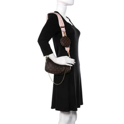 Louis Vuitton Monogram Multi Pochette Accessories Rose Clair 2 of 13