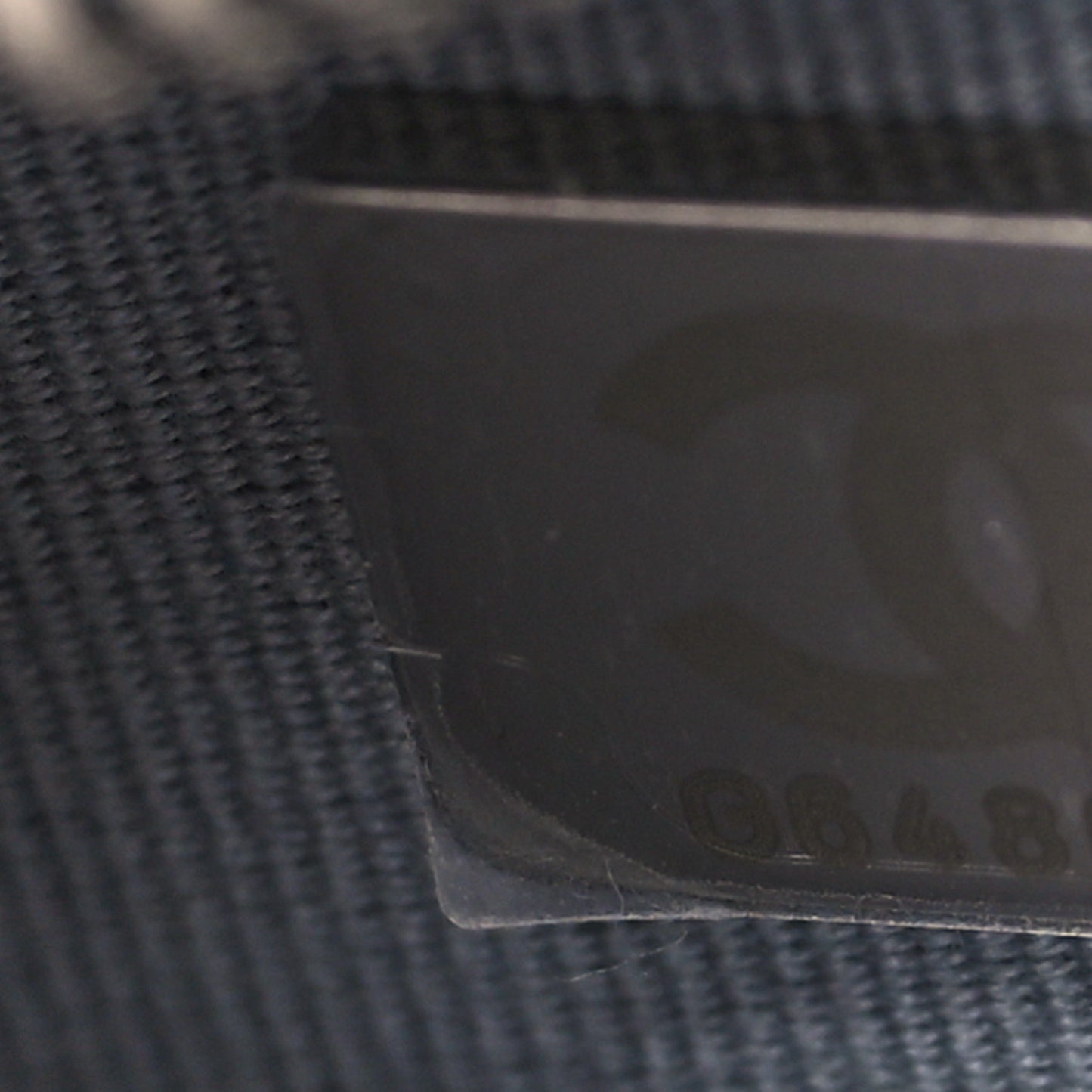 Metallic Lambskin Like A Wallet Flap Silvery Black