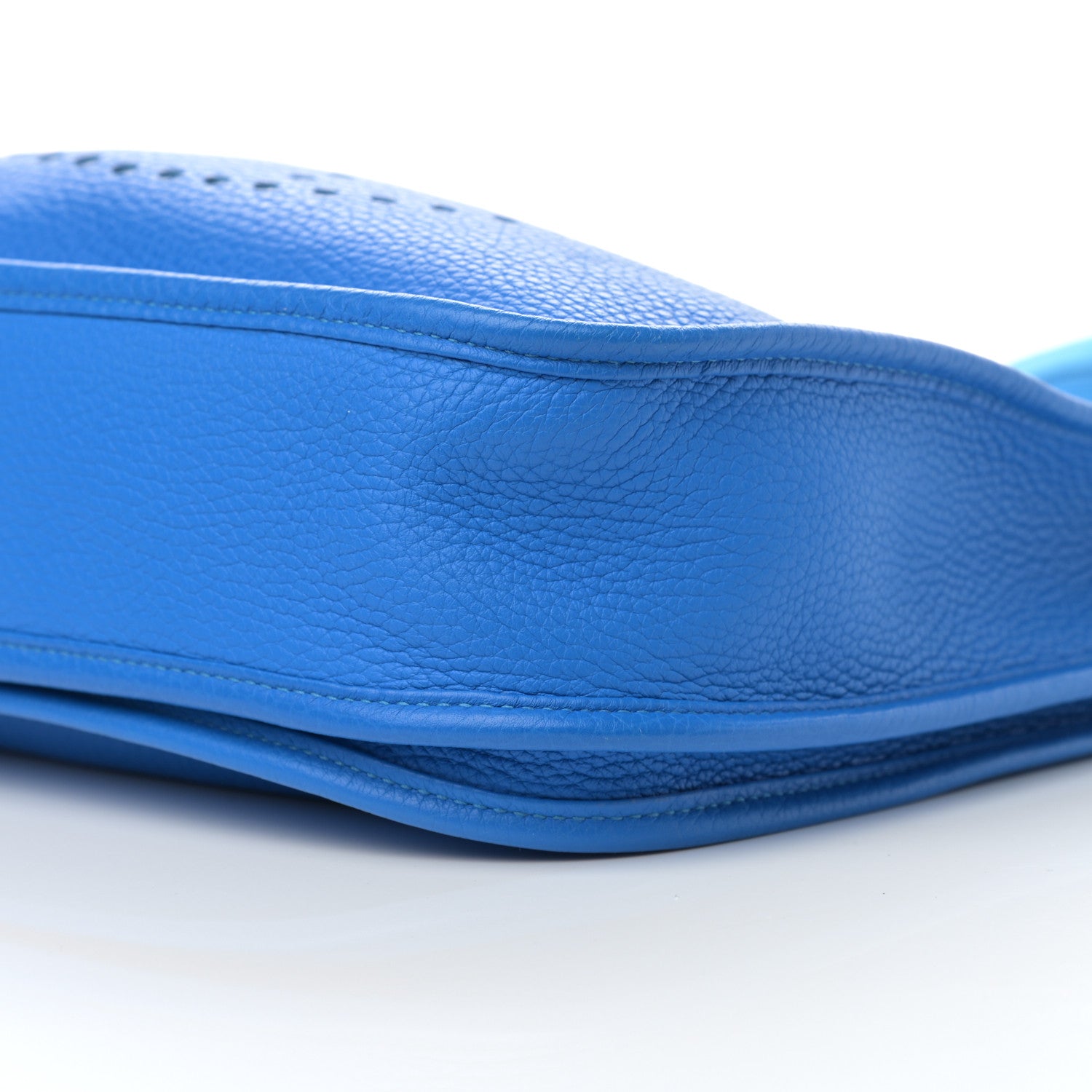Hermes Taurillon Clemence Evelyne III PM Bleu Hydra 10 of 14