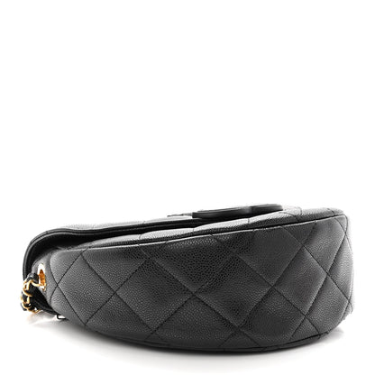 Chanel Caviar Quilted Small Messenger Flap Black 4 of 9