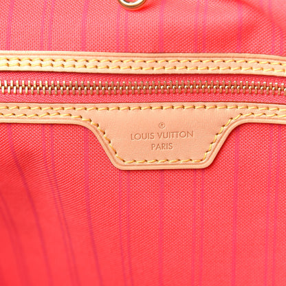 Louis Vuitton Damier Azur Delightful MM Pink 6 of 12