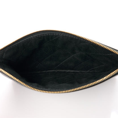 Chanel Shiny Calfskin 22 Removable Pouch Black 5 of 8