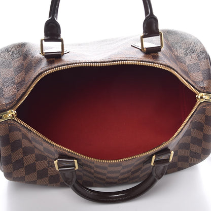 Louis Vuitton Damier Ebene Speedy Bandouliere 30 6 of 8