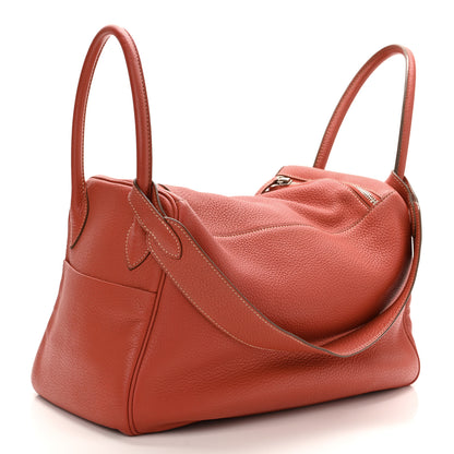 Hermes Taurillon Clemence Lindy 34 Sanguine 2 of 9