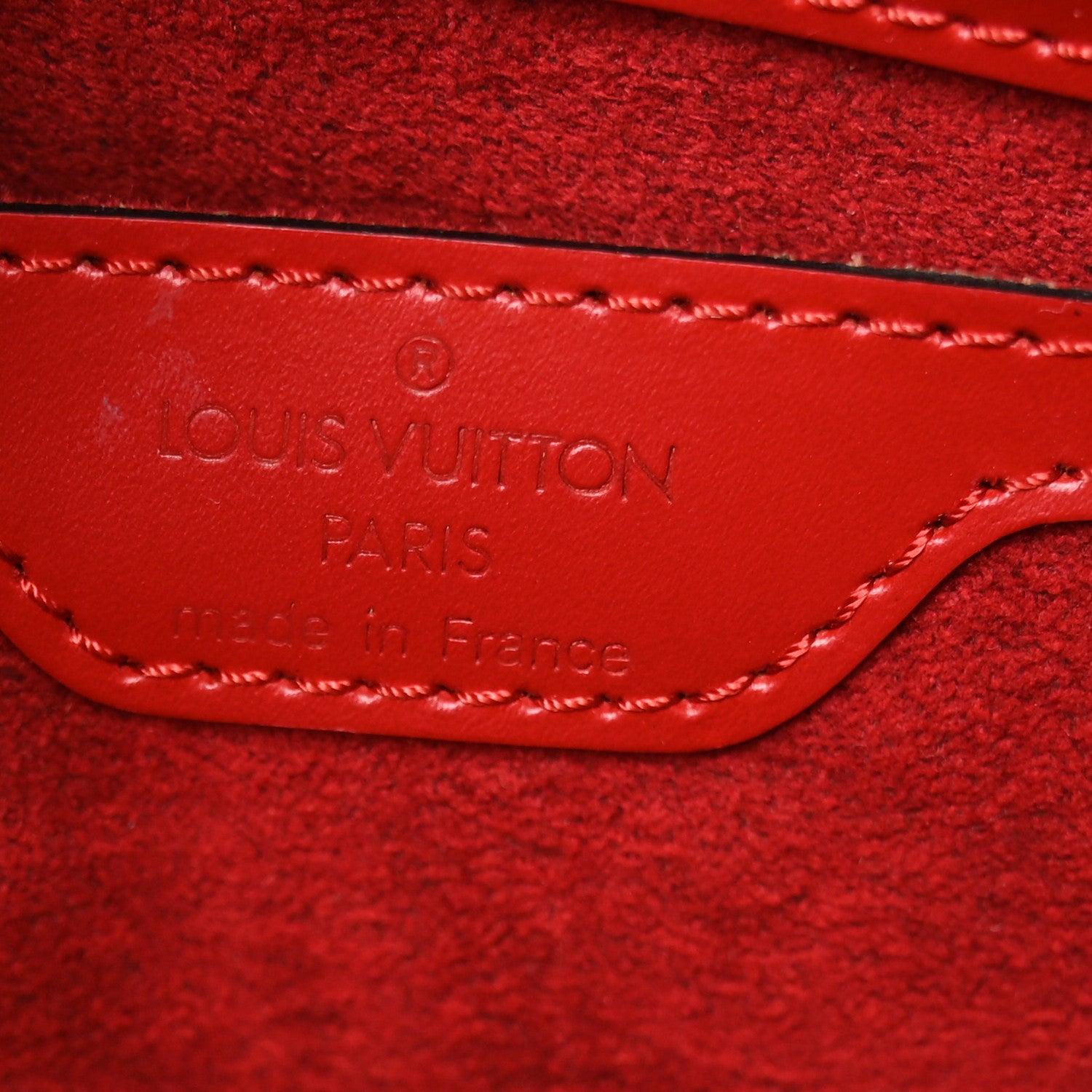 Louis Vuitton Epi Saint Jacques PM Castillan Red 6 of 6