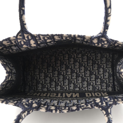 Christian Dior Oblique Medium Book Tote Blue Multicolor 5 of 9