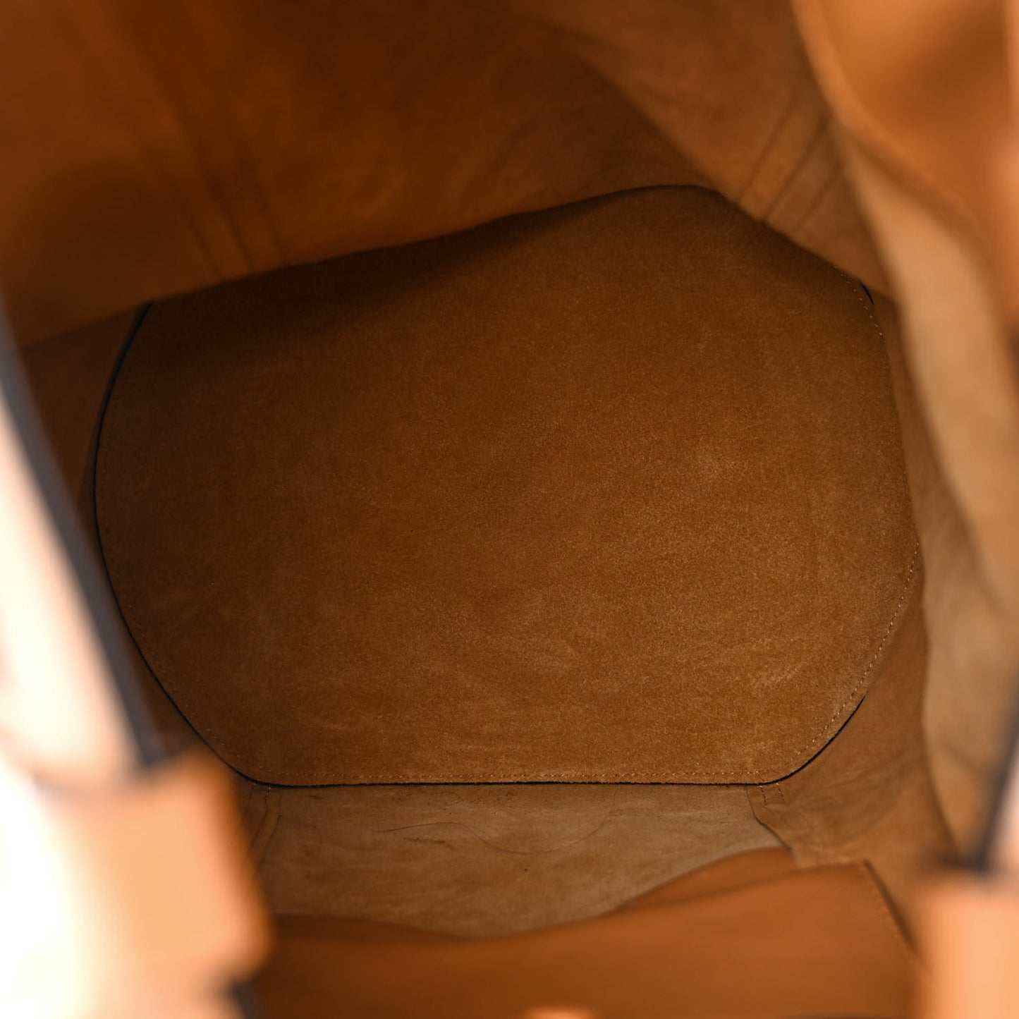 Calfskin Belt Backpack Tan