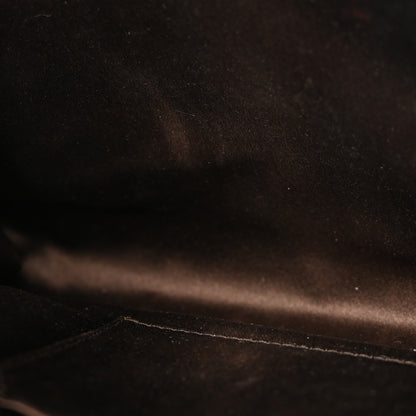Saint Laurent Textured Patent Calfskin Monogram Large Belle De Jour Clutch Brown 8 of 15