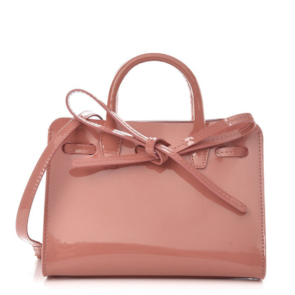 Mansur Gavriel Patent Mini Mini Sun Bag Blush 1 of 9