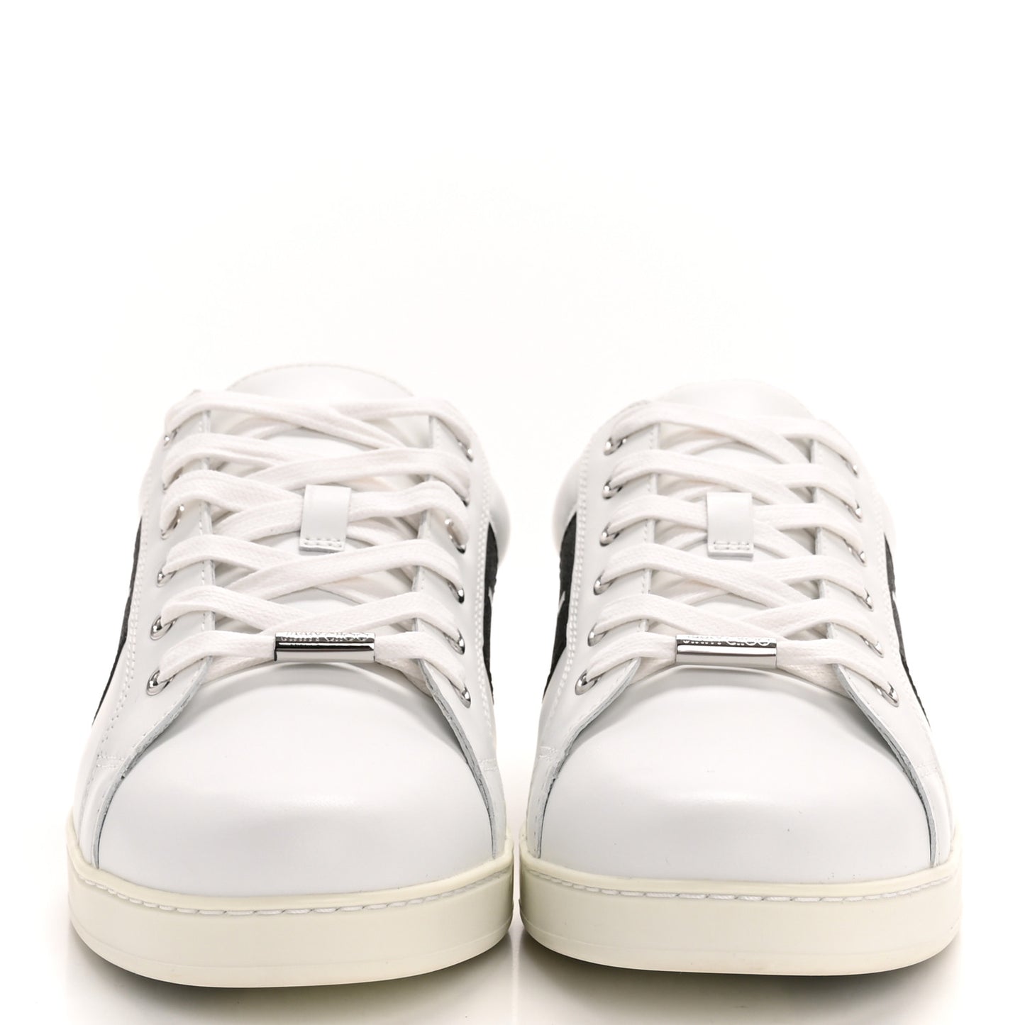 Nappa Glitter Cash JC Sneakers 41 White Black