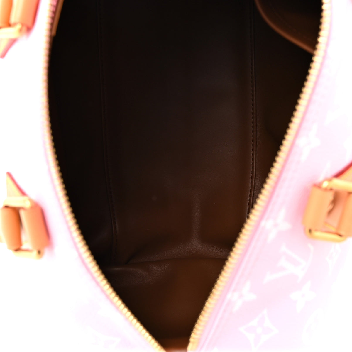 Calfskin Monogram Speedy P9 Bandouliere 30 Candy