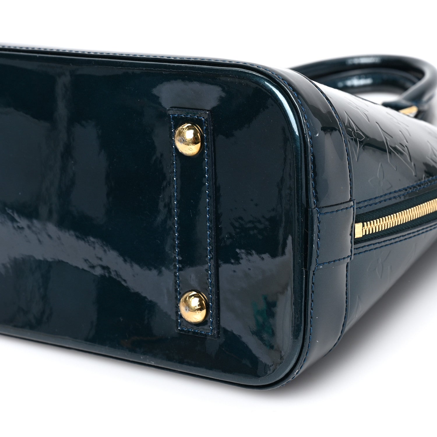 Louis Vuitton Vernis Alma PM Blue Nuit 7 of 7