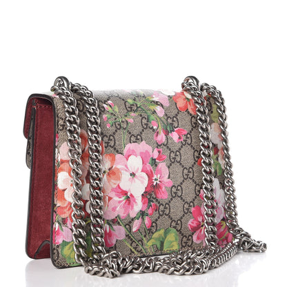 Gucci GG Supreme Monogram Blooms Mini Dionysus Shoulder Bag Beige Multicolor Dry Rose 3 of 10