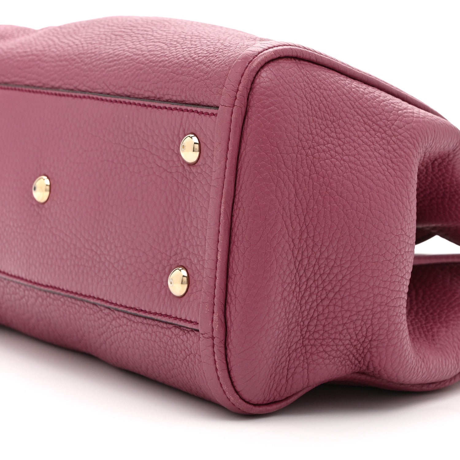 Gucci Pebbled Calfskin Small Soho Shoulder Bag Peonia Flower 11 of 11