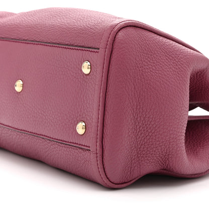 Gucci Pebbled Calfskin Small Soho Shoulder Bag Peonia Flower 11 of 11