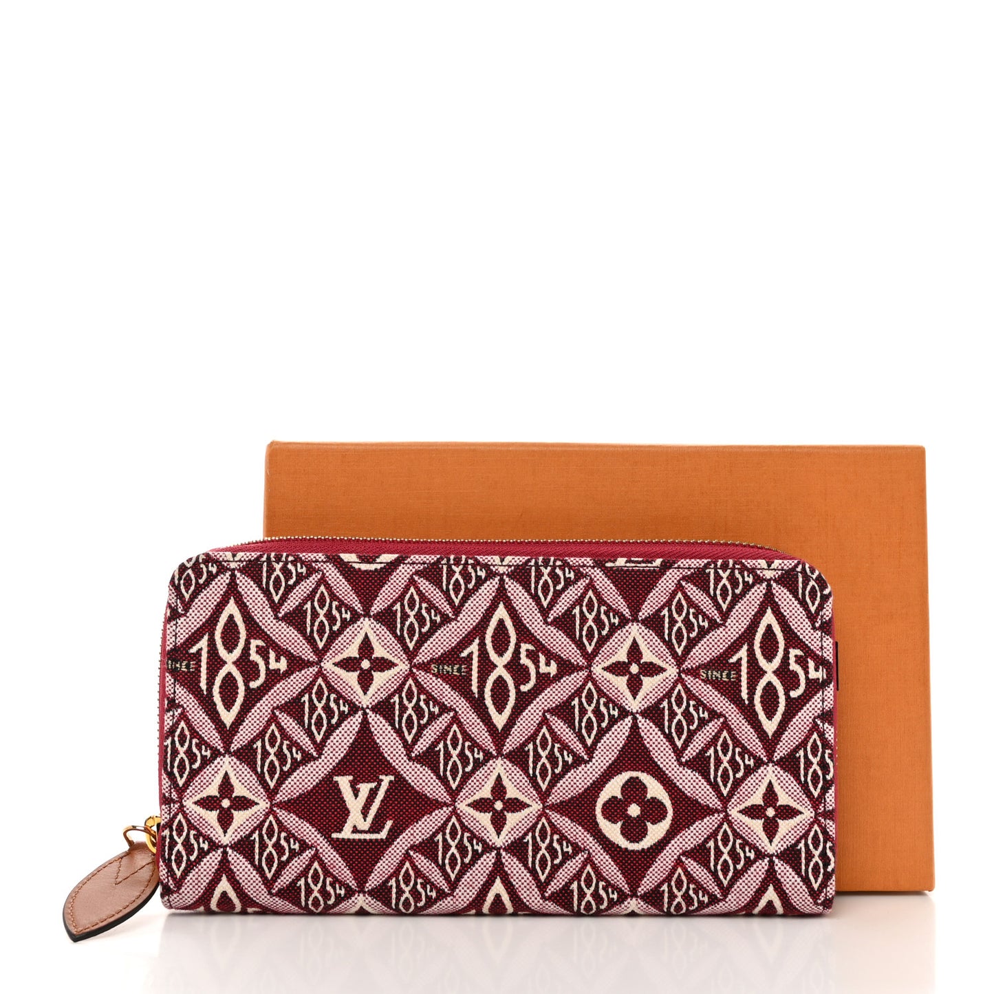 Jacquard Since 1854 Zippy Wallet Bordeaux