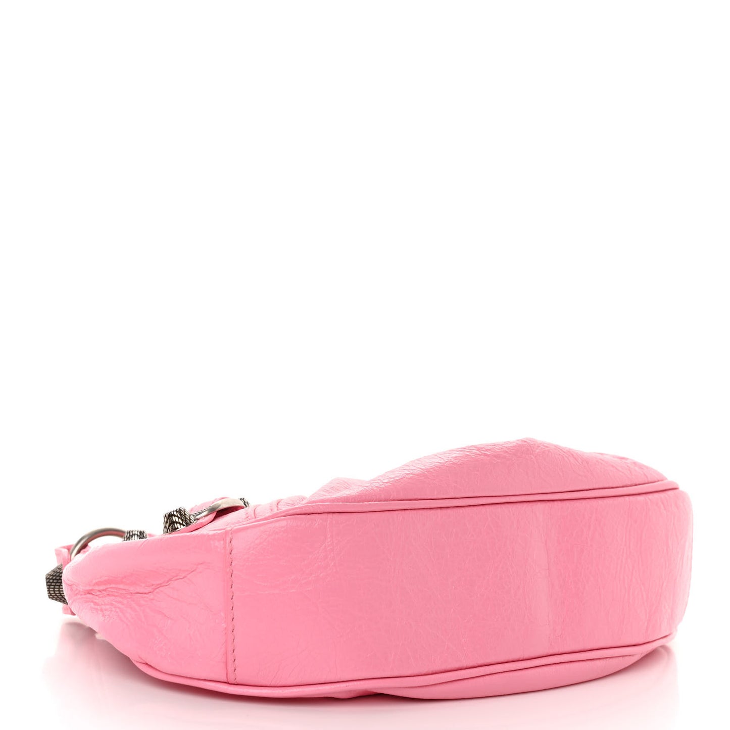 Agneau Arena Le Cagole Chain Shoulder Bag XS Sweet Pink