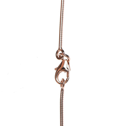 Hermes Rose Gold Lacquered Cage d'H Pendant Necklace Vert Malachite 7 of 7
